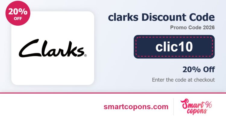 clarks discount code clic10 2026