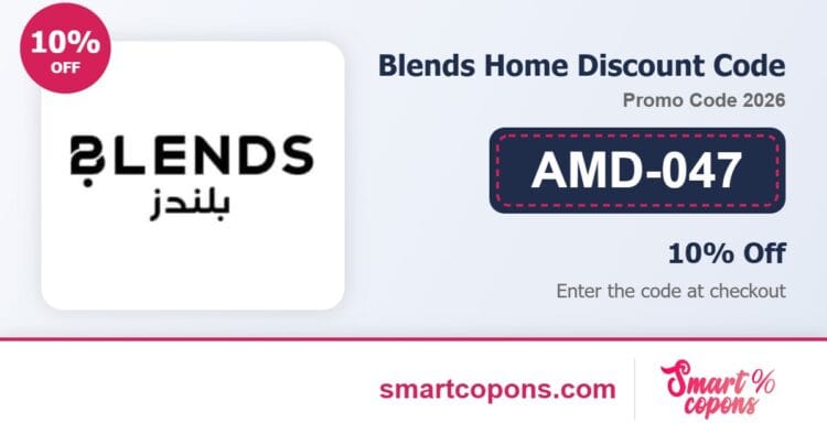 Blends Home discount code AMD-047 2026