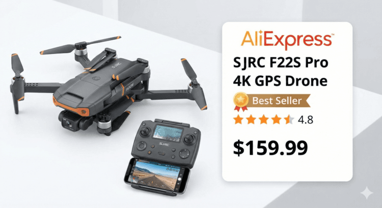 Best Drone on AliExpress SJRC F22S Pro