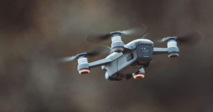 drone flying aerial camera