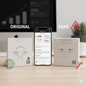 المنتجات الأصلية من التقليد عند الشراء أونلاين