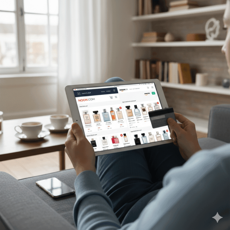 شراء العطور من نون أو أمازون