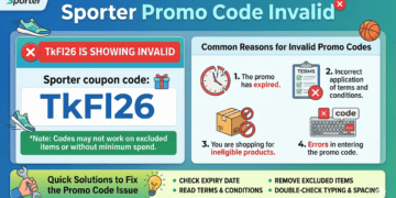 Sporter Promo Code Invalid