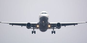 airplane flight travel