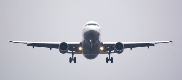 airplane flight travel