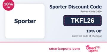 Sporter discount code TKFL26 2026